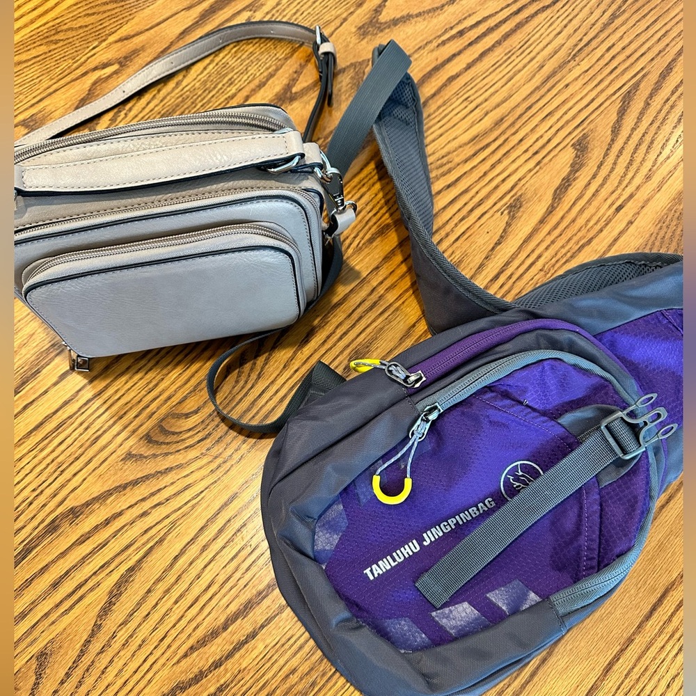 Two bags — one price. Excellent used condition.